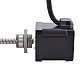 NEMA 17 外付けボールねじリニアステッピングモータ 2.5A 48mm スタックスクリューリード 8mm(0.3150) リード長 150mm