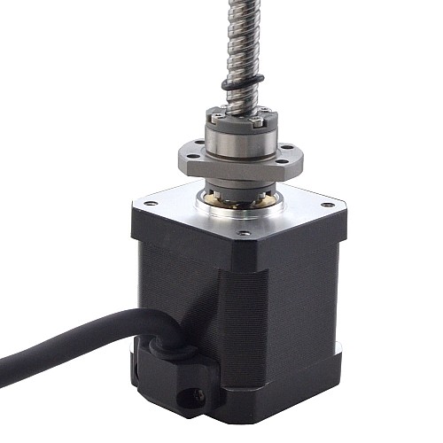 NEMA 17 外付けボールねじリニアステッピングモータ 2.5A 48mm スタックスクリューリード 8mm(0.3150) リード長 150mm