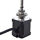 NEMA 17 外付けボールねじリニアステッピングモータ 2.5A 48mm スタックスクリューリード 8mm(0.3150) リード長 150mm