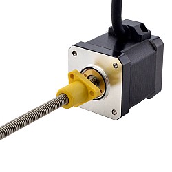 NEMA 17 外部 Acme リニア ステッピング モーター 2.5A 48mm スタック スクリュー リード 1.27mm(0.05") リード長 150mm