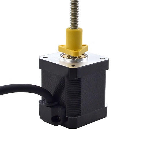 NEMA 17 外部 Acme リニア ステッピング モーター 2.5A 48mm スタック スクリュー リード 1.27mm(0.05) リード長 150mm