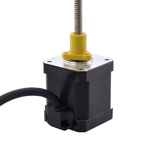 NEMA 17 外部 Acme リニア ステッピング モーター 2.5A 48mm スタック スクリュー リード 6.35mm(0.25) リード長 150mm