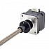 Nema 17 外部 34mm スタック 0.4A リード 8mm(0.31496") 長さ 200mm