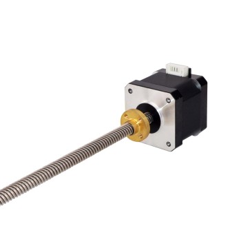 Nema 17 外部 40mm スタック 1.5A リード 8mm(0.31496") 長さ 310mm