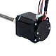 NEMA 17 外部台形リニア ステッピング モーター 1.68A 48mm スタック、磁気エンコーダー付き 1000PPR(4000CPR) - 17E19S1684MB4-200RS-AR4 | StepperOnline