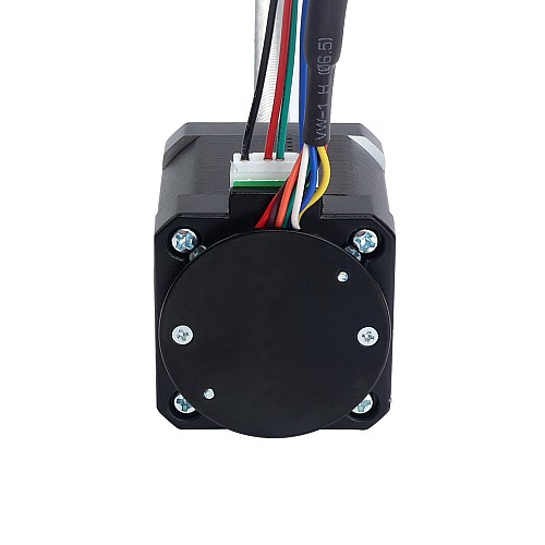 NEMA 17 外部台形リニア ステッピング モーター 1.68A 48mm スタック、磁気エンコーダー付き 1000PPR(4000CPR) - 17E19S1684MB4-200RS-AR4 | StepperOnline