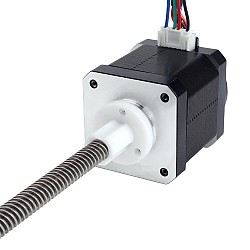 NEMA 17 外部台形リニア ステッピング モーター 1.68A 48mm スタック、磁気エンコーダー付き 1000PPR(4000CPR)