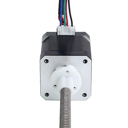 NEMA 17 外部台形リニア ステッピング モーター 1.68A 48mm スタック、磁気エンコーダー付き 1000PPR(4000CPR) - 17E19S1684MB4-200RS-AR4 | StepperOnline