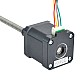 Nema 17 外部 48mm スタック 1.68A リード 8mm(0.31496) 長さ 200mm