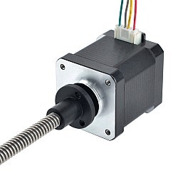 Nema 17 外部 48mm スタック 1.68A リード 8mm(0.31496") 長さ 200mm