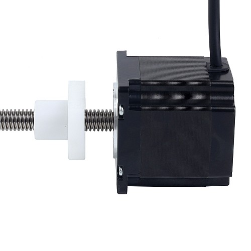Nema 23 外部 56mm スタック 2A リード 4mm(0.15748") 長さ 300mm - 23E22S2004DJ4-300RS | StepperOnline Nema 23 外部 56mm スタック 2A リード 4mm(0.15748") 長さ 300mm - 23E22S2004DJ4-300RS | StepperOnline