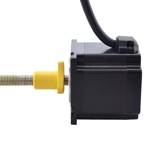 NEMA 23 外部 Acme リニアステッピングモーター 3.0A 56mm 身長 スクリューリード 1.27mm(0.05) リードの長さ 200mm