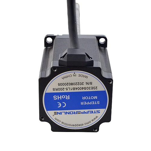 NEMA 23 外付けボールねじリニアステッピングモータ 4.0A 75mm スタックスクリューリード 10mm(0.3937) リード長 200mm NEMA 23 外付けボールねじリニアステッピングモータ 4.0A 75mm スタックスクリューリード 10mm(0.3937) リード長 200mm