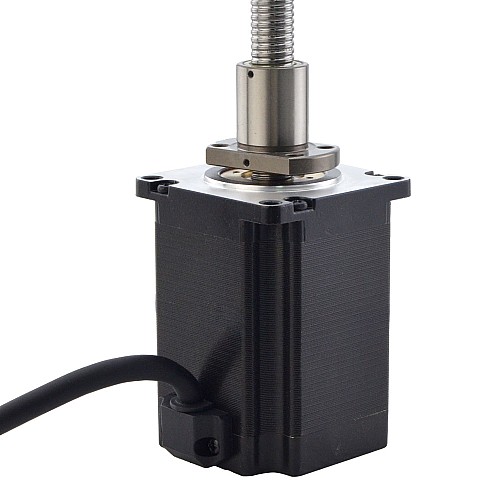NEMA 23 外付けボールねじリニアステッピングモータ 4.0A 75mm スタックスクリューリード 2mm(0.07874) リード長 200mm NEMA 23 外付けボールねじリニアステッピングモータ 4.0A 75mm スタックスクリューリード 2mm(0.07874) リード長 200mm
