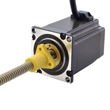 CN 発売中 - NEMA 23 外部 Acme リニアステッピングモーター 4.0A 76mm 身長 スクリューリード 2.54mm(0.1") リードの長さ 200mm