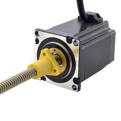 CN 発売中 - NEMA 23 外部 Acme リニアステッピングモーター 4.0A 76mm 身長 スクリューリード 2.54mm(0.1") リードの長さ 200mm