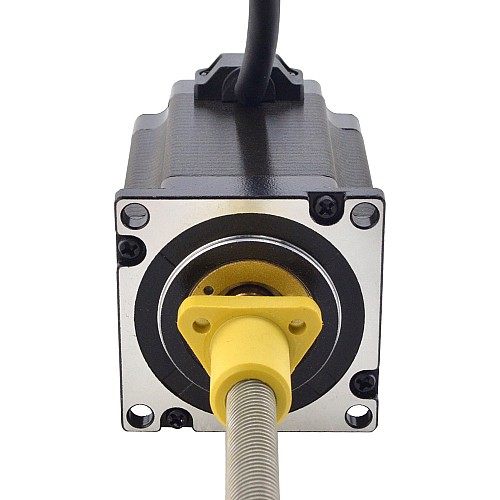NEMA 23 外部 Acme リニアステッピングモーター 4.0A 76mm 身長 スクリューリード 10.16mm(0.4) リードの長さ 200mm