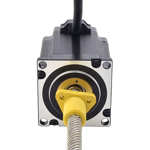 NEMA 23 外部 Acme リニアステッピングモーター 4.0A 76mm 身長 スクリューリード 25.4mm(1) リードの長さ 200mm