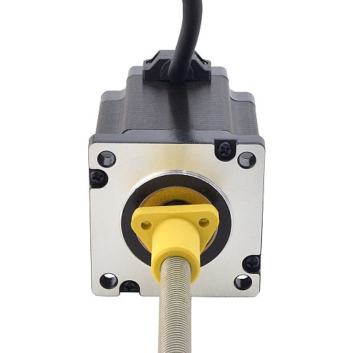 NEMA 24 外部 Acme リニアステッピングモーター 5.0A 75mm 身長 スクリューリード 5.08mm(0.2) リードの長さ 200mm