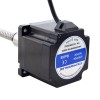 NEMA 34 外付けボールねじリニアステッピングモータ 4.5Nm(637.25oz.in) 5.5A 76mm スタックスクリューリード 10mm(0.3937) リード長 200mm