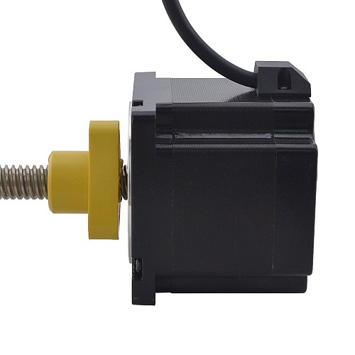 NEMA 34 外部 Acme リニアステッピングモーター 5.5A 76mm 身長 スクリューリード 6.35mm(0.25) リードの長さ 200mm