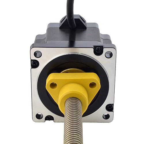 NEMA 34 外部 Acme リニアステッピングモーター 5.5A 76mm 身長 スクリューリード 6.35mm(0.25) リードの長さ 200mm