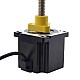 NEMA 34 外部 Acme リニアステッピングモーター 5.5A 76mm 身長 スクリューリード 6.35mm(0.25) リードの長さ 200mm