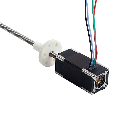 Nema 6 外部台形リニアステッピングモーター 0.3A 32mm スタックネジリード 2mm(0.07874インチ) リード長 100mm Nema 6 外部台形リニアステッピングモーター 0.3A 32mm スタックネジリード 2mm(0.07874インチ) リード長 100mm