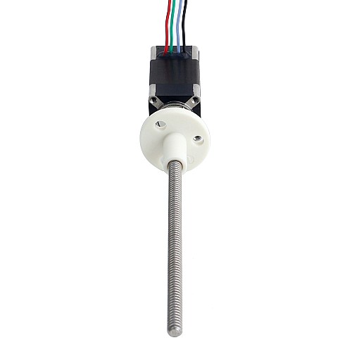 Nema 6 外部台形リニアステッピングモーター 0.3A 32mm スタックネジリード 2mm(0.07874インチ) リード長 100mm Nema 6 外部台形リニアステッピングモーター 0.3A 32mm スタックネジリード 2mm(0.07874インチ) リード長 100mm