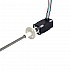 Nema 6 外部台形リニアステッピングモーター 0.3A 32mm スタックネジリード 2mm(0.07874インチ) リード長 100mm