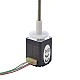 Nema8外部28.2mmスタック0.24Aリード2mm(0.07874)長さ150mm