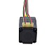 NEMA 8 外部 台形 リニア ステッピング モーター 0.5A 30mm スタック スクリュー リード 2mm(0.07874) リード長 100mm