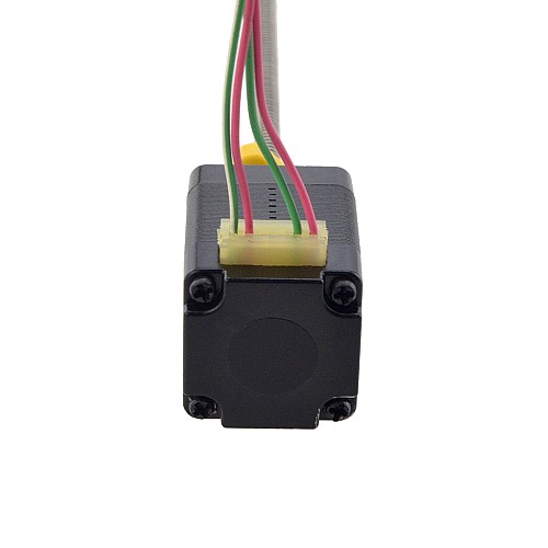 NEMA 8 外部 台形 リニア ステッピング モーター 0.5A 30mm スタック スクリュー リード 2mm(0.07874) リード長 100mm