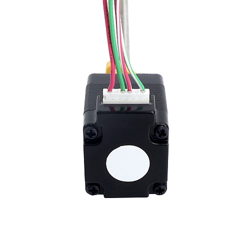 NEMA 8 外部 台形 リニア ステッピング モーター 0.5A 28.2mm スタック スクリュー リード 1mm(0.03937) リード長 100mm