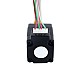 NEMA 8 外部 台形 リニア ステッピング モーター 0.5A 28.2mm スタック スクリュー リード 1mm(0.03937) リード長 100mm