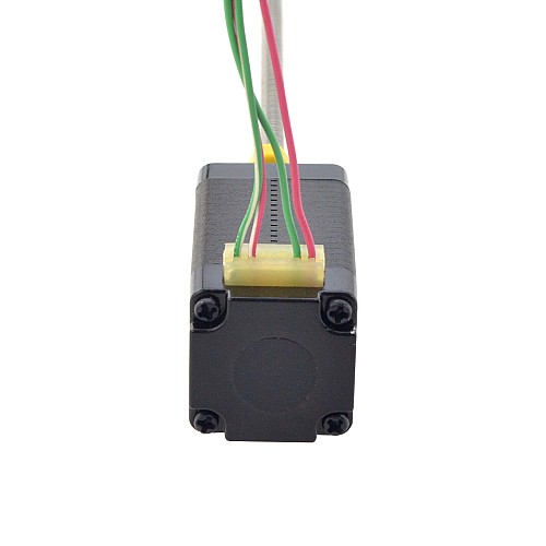 NEMA 8 外部 台形リニア ステッピング モーター 0.5A 38.2mm スタック スクリュー リード 2mm(0.07874) リード長 100mm