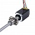 NEMA 8 外部ボールねじ リニアステッピングモータ 0.5A 38.2mm スタックスクリューリード 2mm(0.07874") リード長 150mm