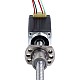 NEMA 8 外部ボールねじ リニアステッピングモータ 0.5A 38.2mm スタックスクリューリード 2mm(0.07874) リード長 150mm
