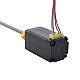 NEMA 8 外部 台形リニア ステッピング モーター 0.5A 38.2mm スタック スクリュー リード 1mm(0.03937) リード長 100mm