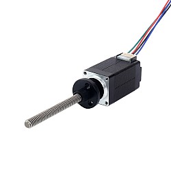 Nema 8 外部台形リニアステッピングモーター 0.6A 38mm スタックネジリード 2mm(0.07874") リード長さ 60mm