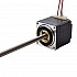Nema11非キャプティブ32.2mmスタック0.42Aリード0.635mm(0.025")長さ150mm
