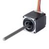 Nema 11 非キャプティブ 34mm スタック 0.75A リード 2mm(0.07874") 長さ 100mm - 11N13S0754AA4-100RS | StepperOnline