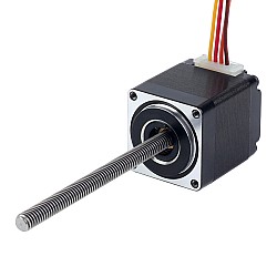 Nema 11 非キャプティブ 34mm スタック 0.75A リード 2mm(0.07874") 長さ 100mm