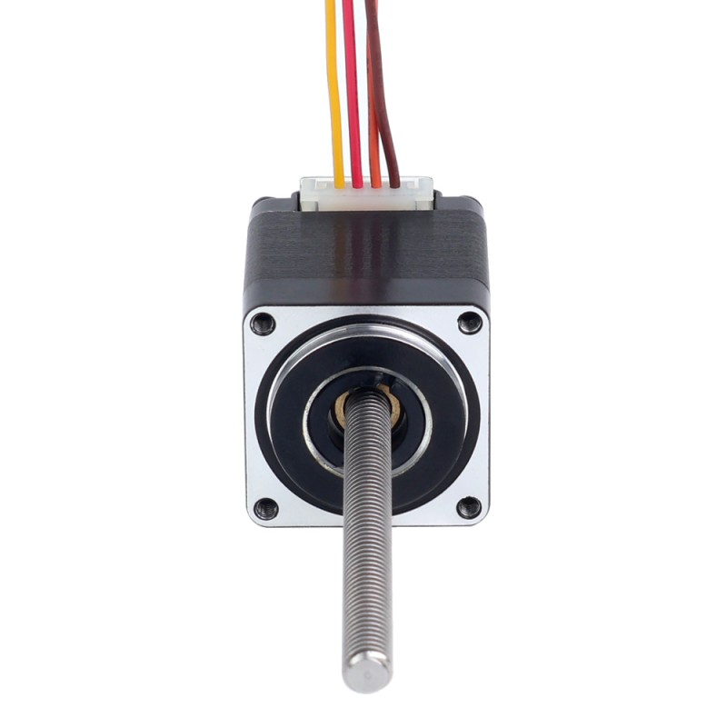 Nema 11 非キャプティブ 34mm スタック 0.75A リード 2mm(0.07874") 長さ 100mm - 11N13S0754AA4-100RS | StepperOnline