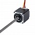 Nema11非キャプティブ34mmスタック0.75Aリード4.877mm(0.192")長さ150mm