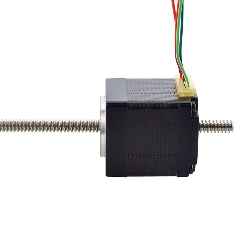 NEMA 11 非拘束 Acme リニア ステッピング モーター 1.0A 32.2mm スタック スクリュー リード 1.27mm(0.05) リード長 200mm NEMA 11 非拘束 Acme リニア ステッピング モーター 1.0A 32.2mm スタック スクリュー リード 1.27mm(0.05) リード長 200mm