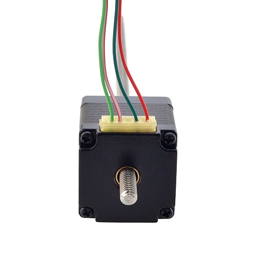 NEMA 11 非拘束 Acme リニア ステッピング モーター 1.0A 32.2mm スタック スクリュー リード 1.27mm(0.05) リード長 200mm NEMA 11 非拘束 Acme リニア ステッピング モーター 1.0A 32.2mm スタック スクリュー リード 1.27mm(0.05) リード長 200mm