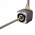 NEMA 11 非拘束 Acme リニア ステッピング モーター 1.0A 32.2mm スタック スクリュー リード 1.27mm(0.05") リード長 200mm