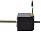 NEMA 11 非拘束 Acme リニア ステッピング モーター 1.0A 32.2mm スタック スクリュー リード 2.54mm(0.1) リード長 200mm NEMA 11 非拘束 Acme リニア ステッピング モーター 1.0A 32.2mm スタック スクリュー リード 2.54mm(0.1) リード長 200mm