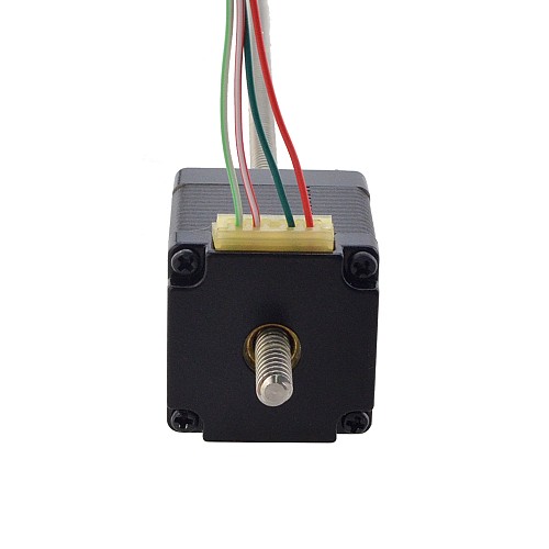 NEMA 11 非拘束 Acme リニア ステッピング モーター 1.0A 32.2mm スタック スクリュー リード 2.54mm(0.1) リード長 200mm NEMA 11 非拘束 Acme リニア ステッピング モーター 1.0A 32.2mm スタック スクリュー リード 2.54mm(0.1) リード長 200mm